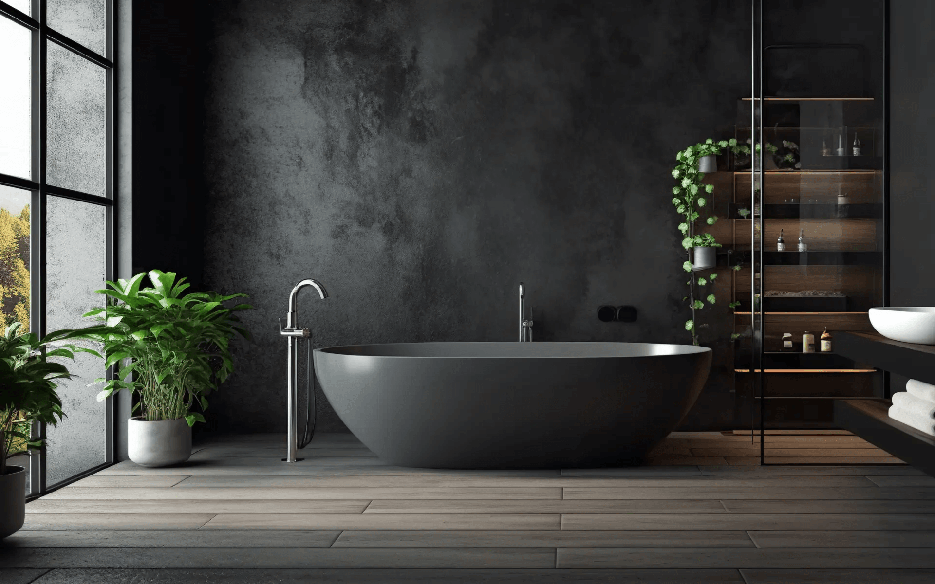 Bathroom banner