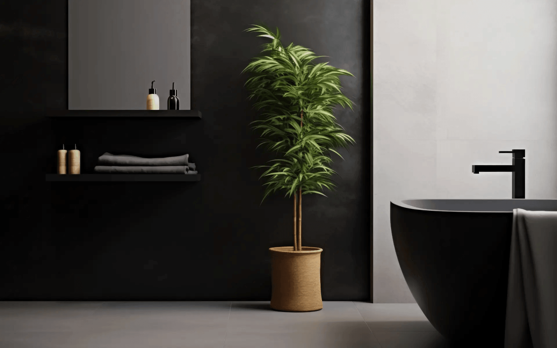 Bathroom banner